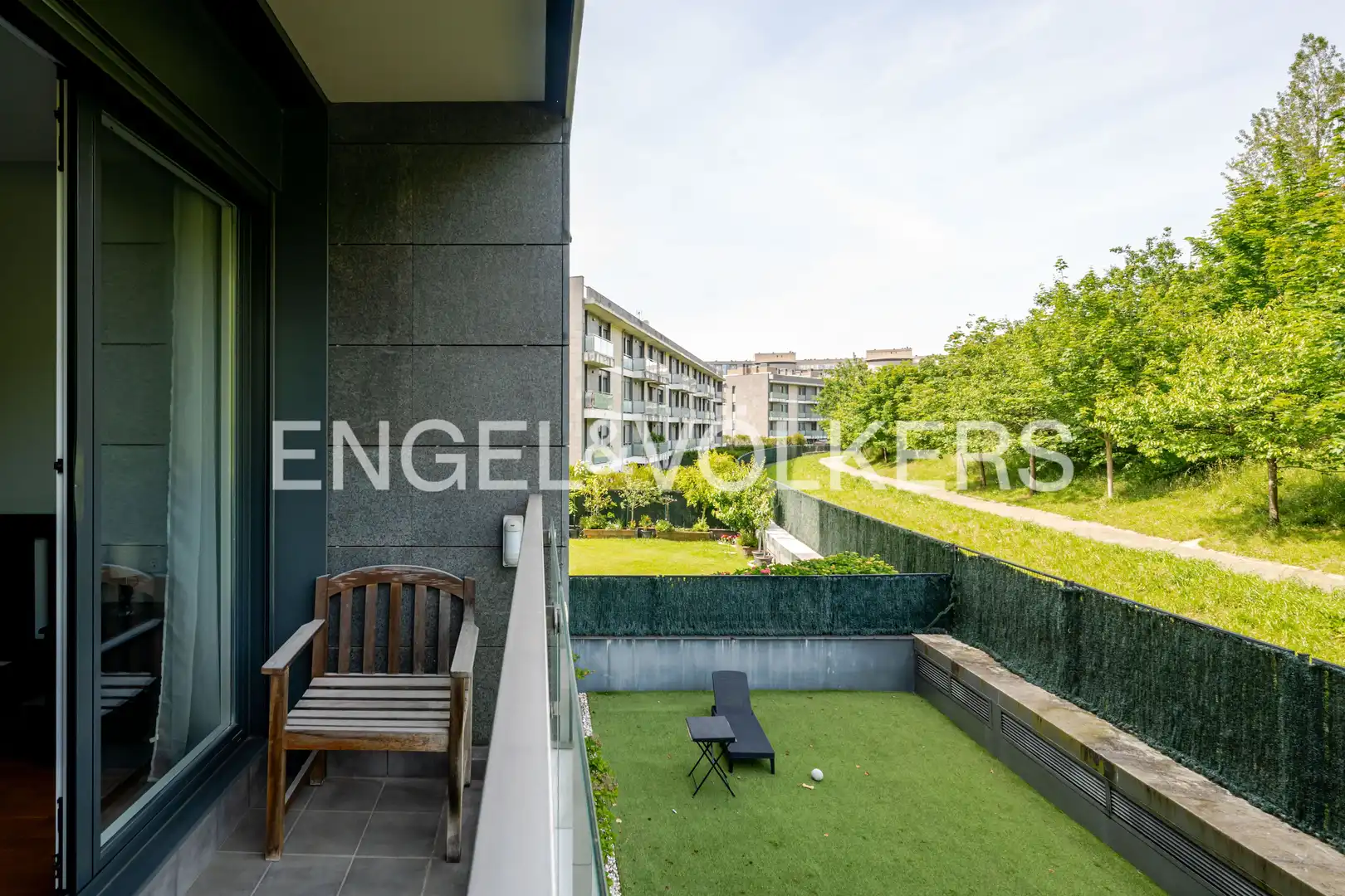 Terrasse von Wohnung zum Verkauf in Donostia - San Sebastián  mit Heizung, Terrasse und Schwimmbad