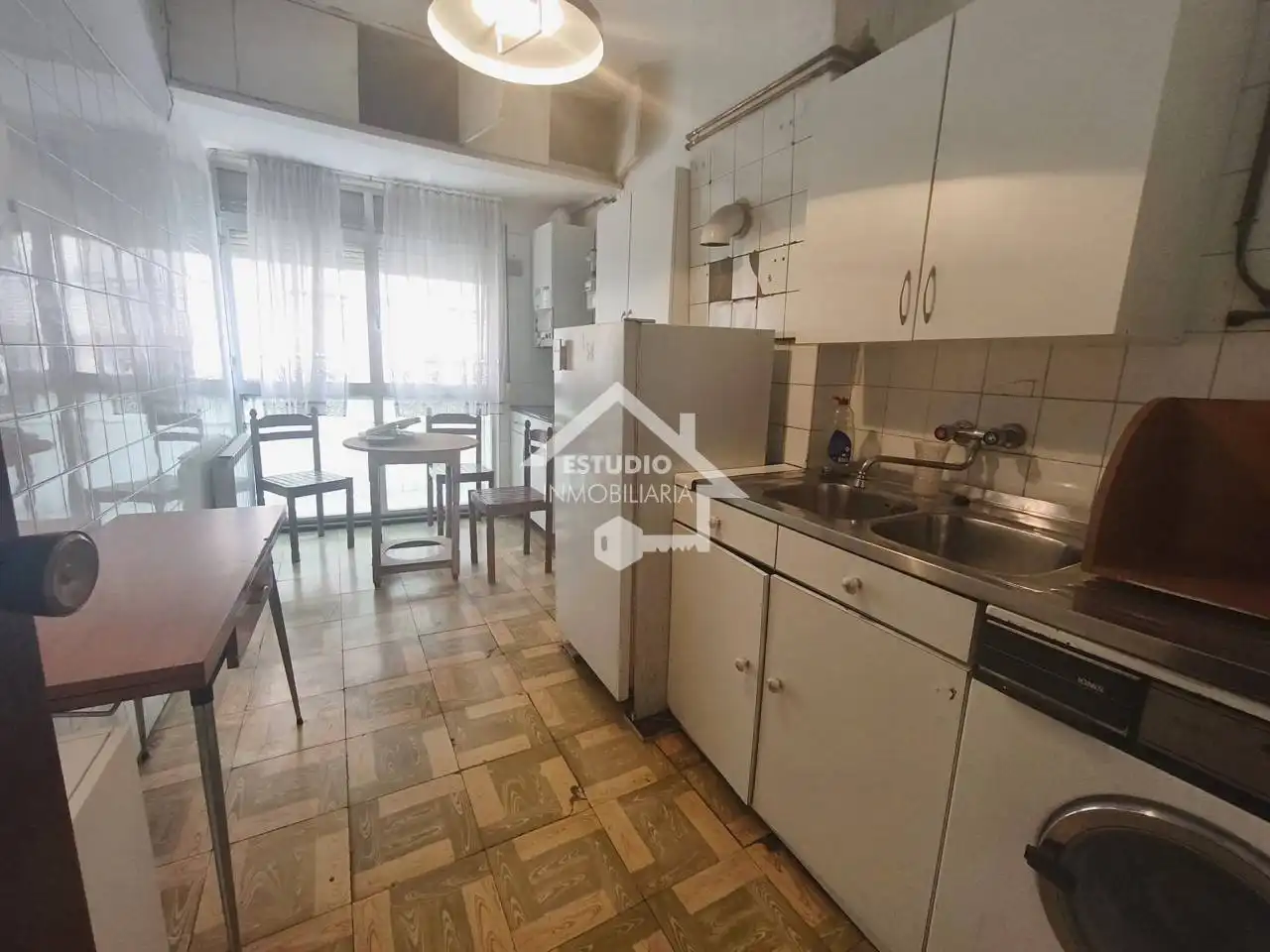 Kitchen of Flat for sale in  Logroño  with Heating and Terrace