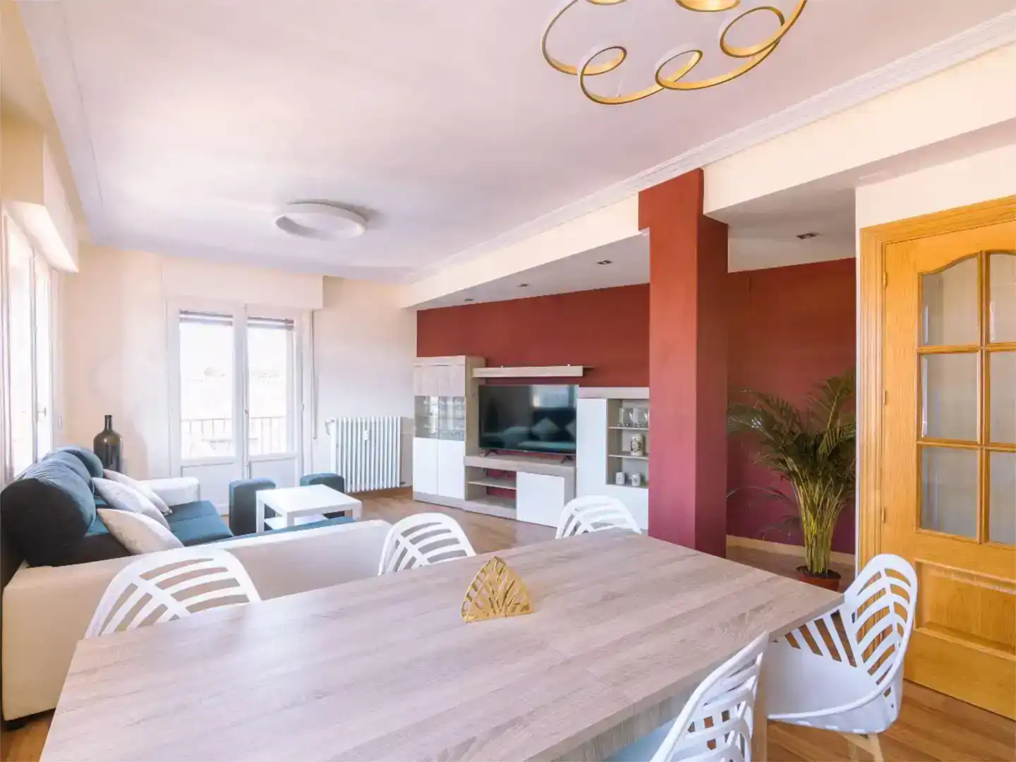 Esszimmer von Wohnung zur Miete in Haro mit Balkon