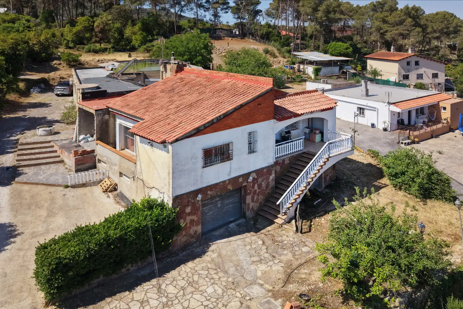 Vista exterior de Casa o chalet en venta en Vallirana con Aire acondicionado, Calefacción y Jardín privado