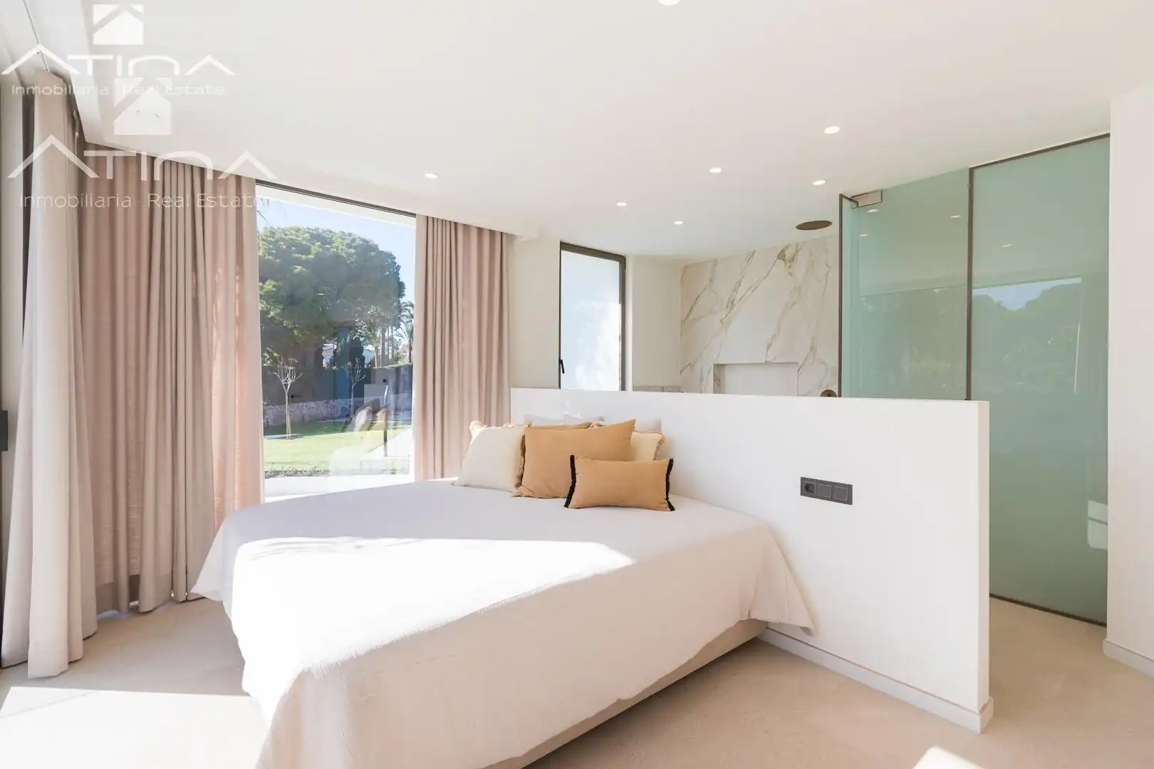 Bedroom of Houses for sale in Jávea / Xàbia  with Air Conditioner, Heating and Private garden