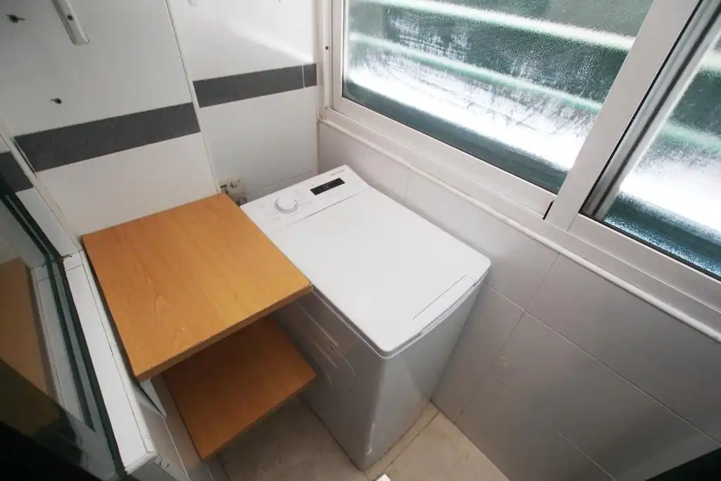 Badezimmer von Wohnung zum Verkauf in Jerez de la Frontera mit Klimaanlage, Heizung und Parkett