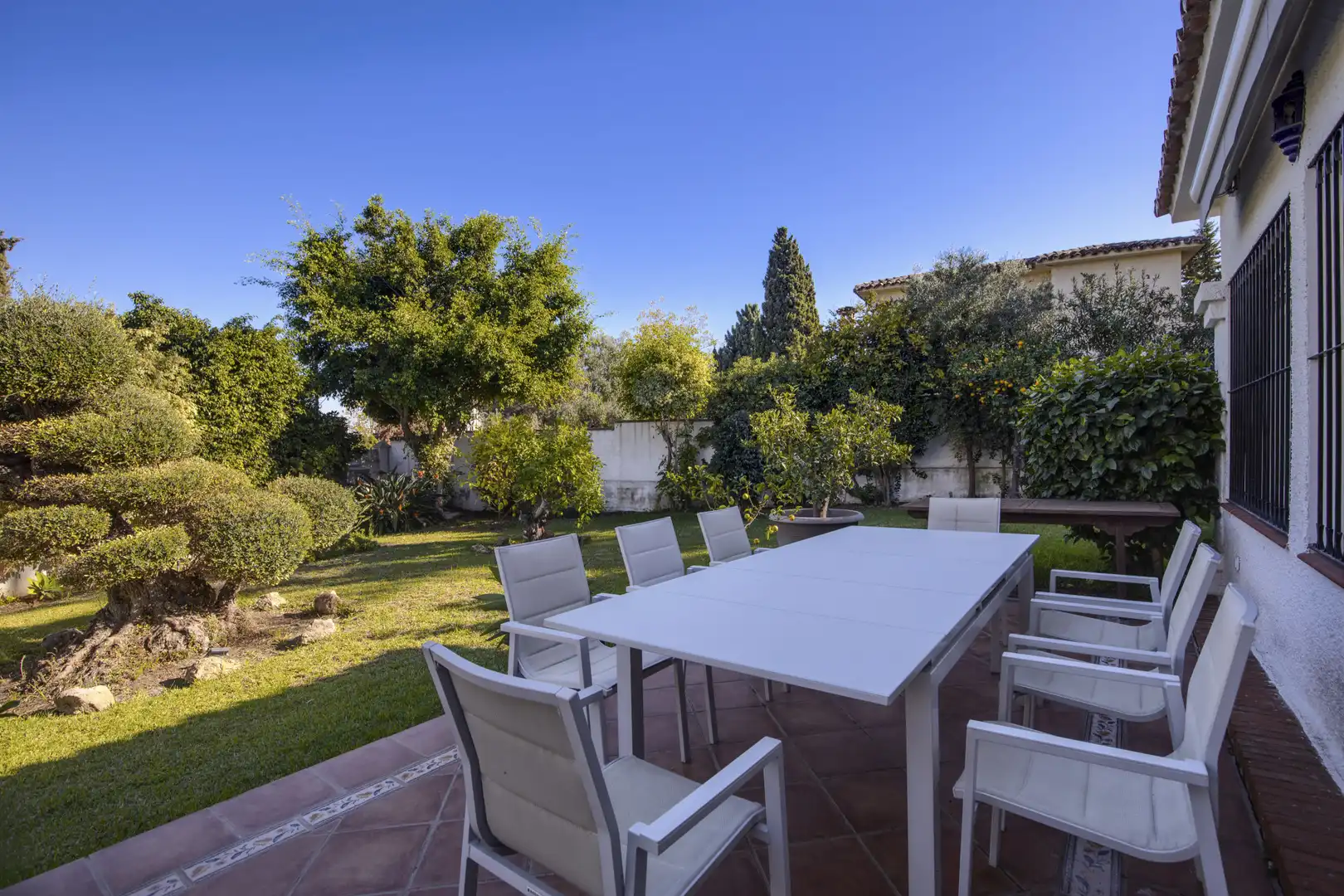 Jardín de Casa o chalet en venta en Marbella con Aire acondicionado, Calefacción y Jardín privado