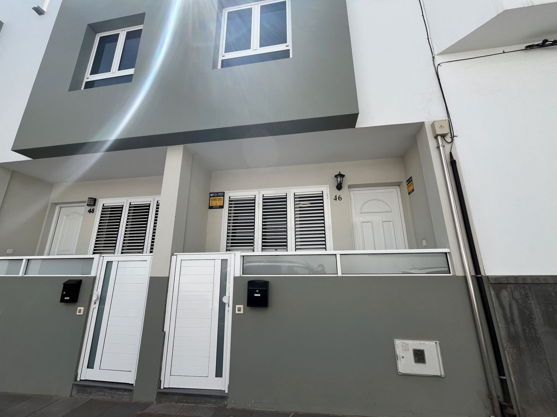 Exterior view of Single-family semi-detached for sale in Arrecife  with Storage room