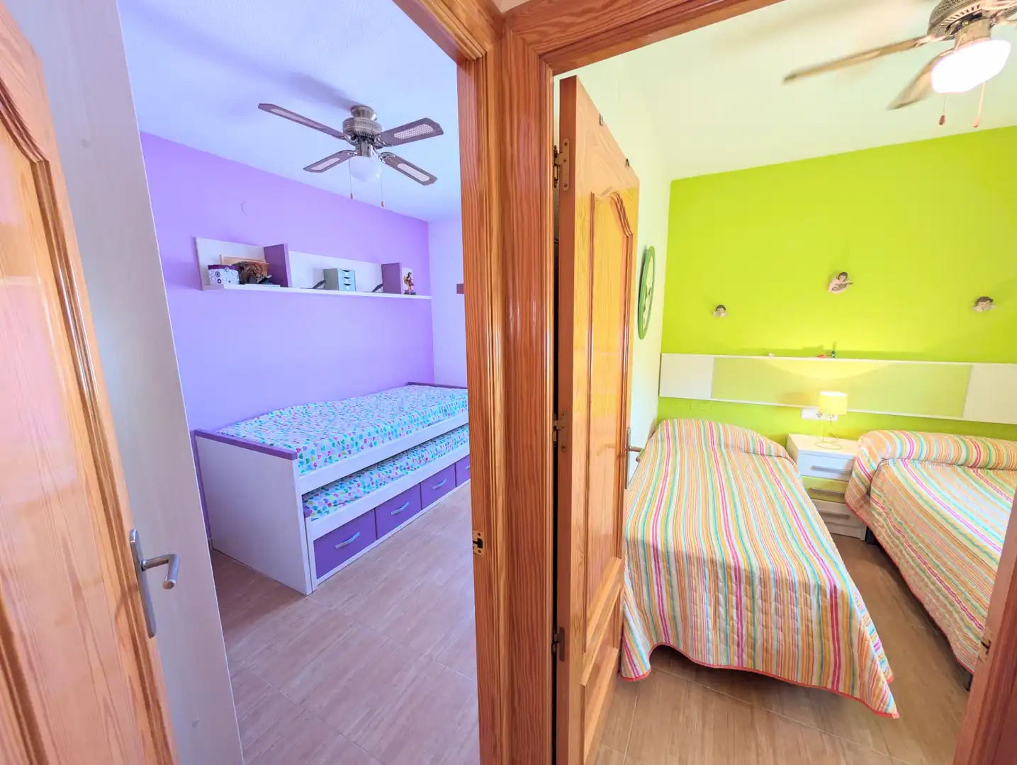 Bedroom of Flat for sale in Cartagena  with Air Conditioner, Furnished and Balcony