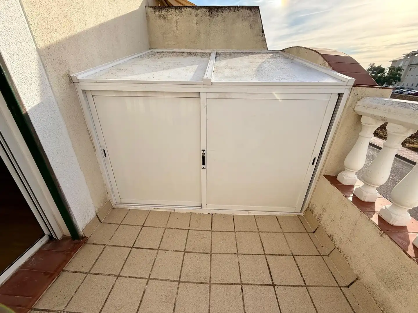 Terrasse von Einfamilien-Reihenhaus zur Miete in Badajoz mit Klimaanlage, Heizung und Terrasse