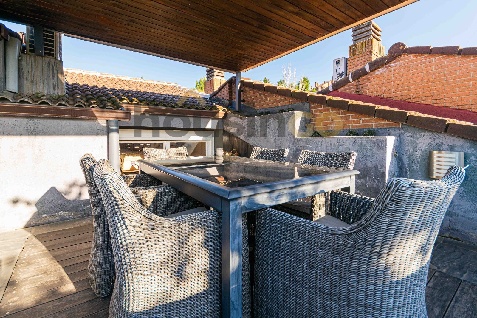 Terrace of Attic for sale in La Moraleja  with Air Conditioner, Heating and Parquet flooring