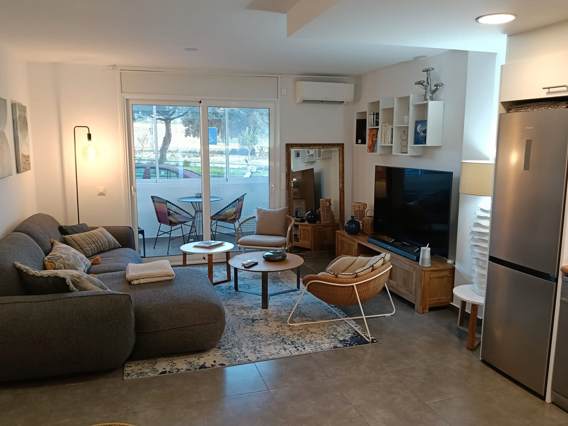 Sala d'estar de Pis en venda en Roses amb Aire condicionat, Calefacció i Terrassa