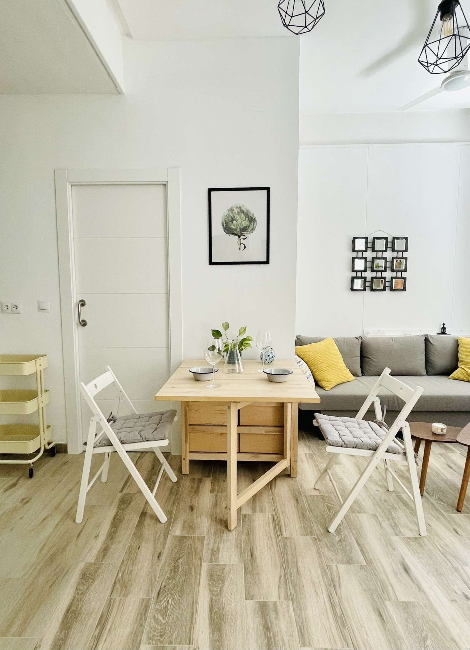 Menjador de Apartament per a compartir en Málaga Capital amb Aire condicionat, Calefacció i Terrassa