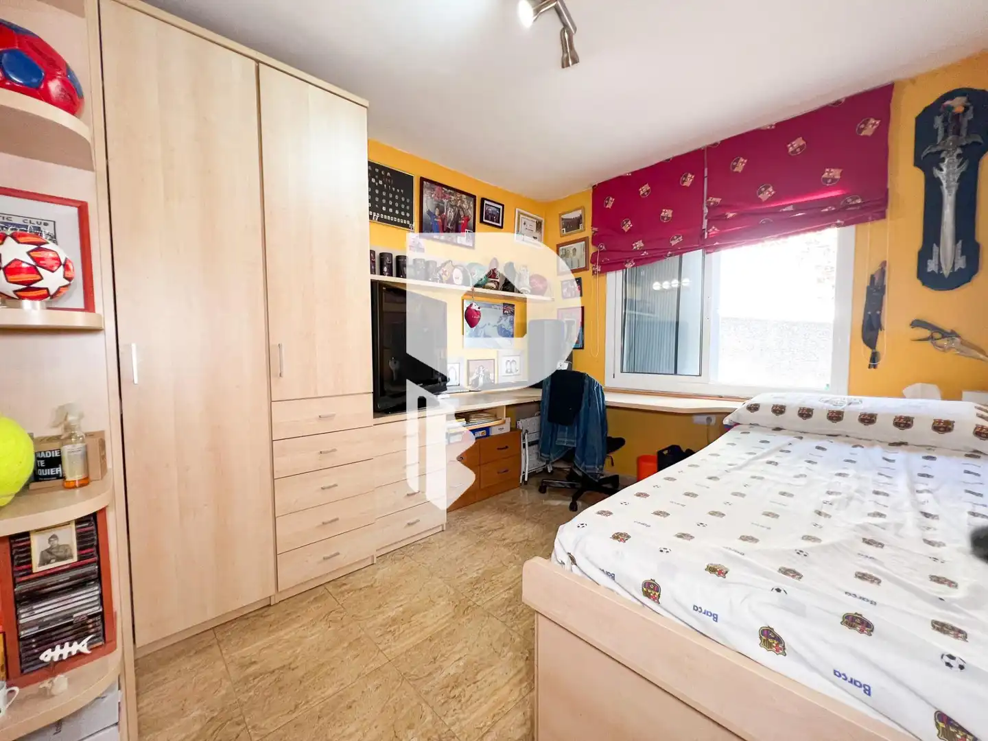 Bedroom of Houses for sale in Corbera de Llobregat  with Air Conditioner, Terrace and Storage room
