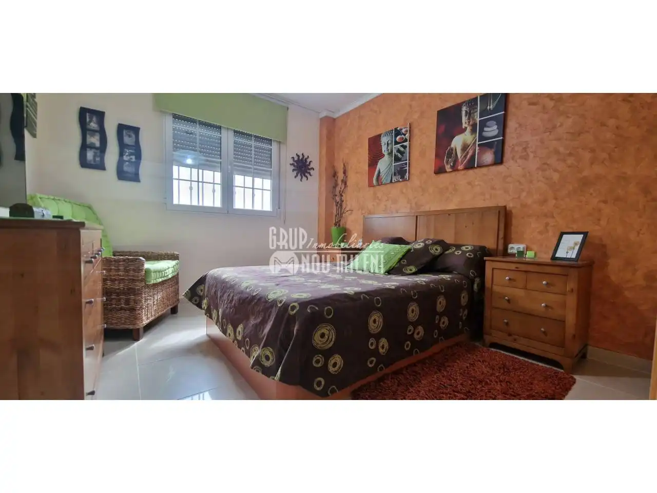 Bedroom of Houses for sale in Picassent  with Air Conditioner, Private garden and Terrace