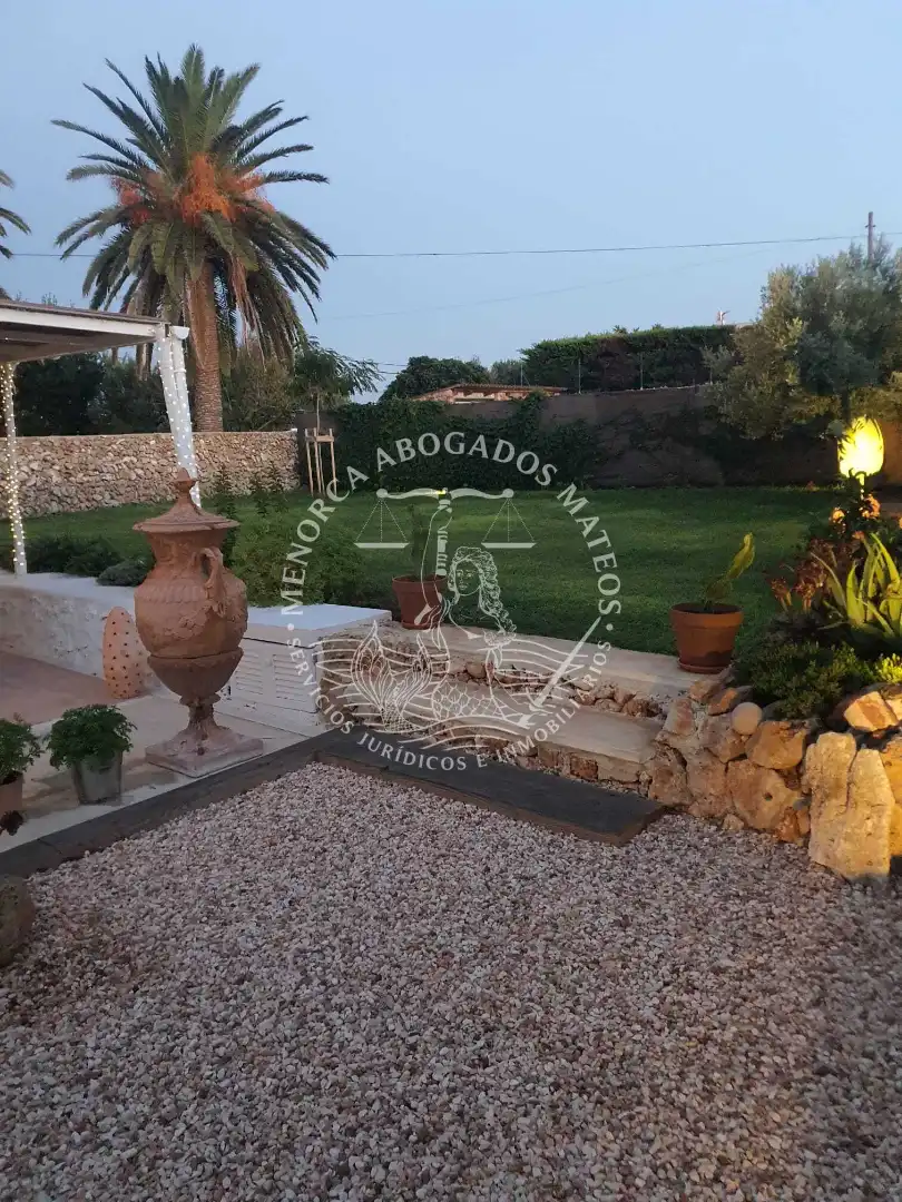 Jardín de Finca rústica en venta en Maó - Mahón con Aire acondicionado, Jardín privado y Terraza