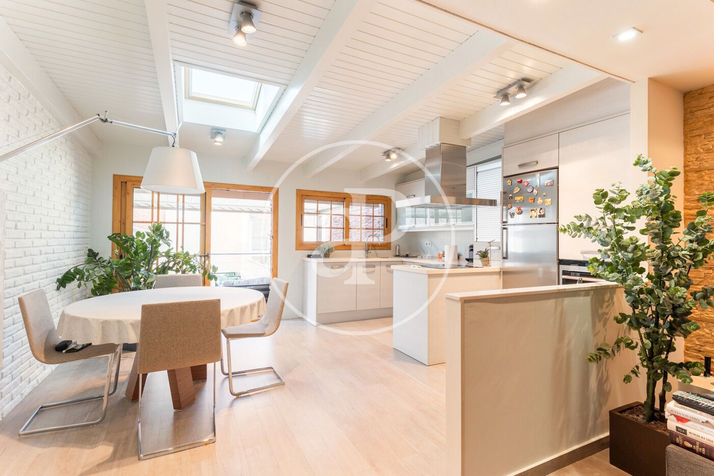 Cocina de Dúplex en venta en Sabadell con Aire acondicionado, Calefacción y Terraza