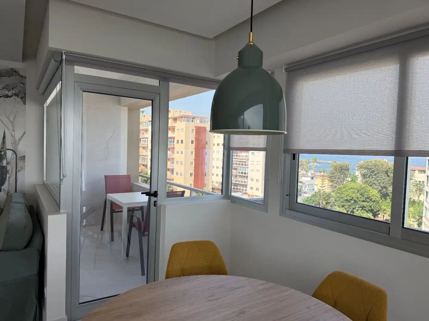 Menjador de Apartament de lloguer en Puerto de la Cruz amb Terrassa i Balcó