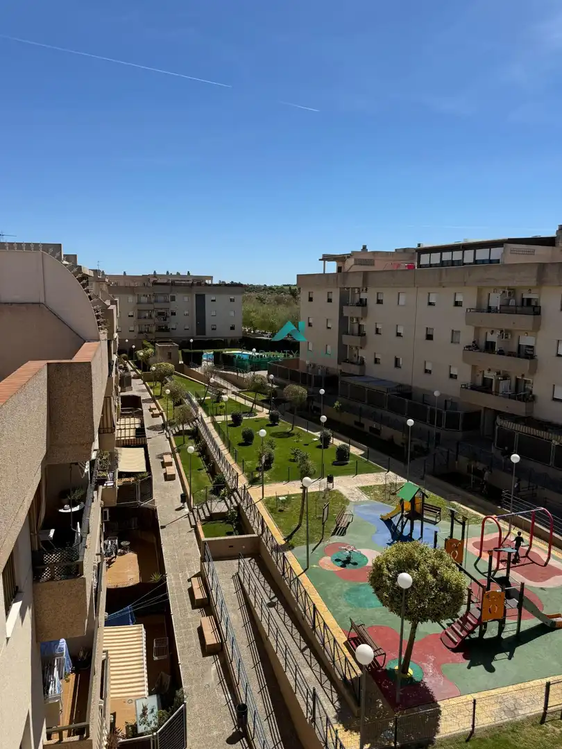 Exterior view of Flat for sale in Jerez de la Frontera  with Air Conditioner, Parquet flooring and Terrace