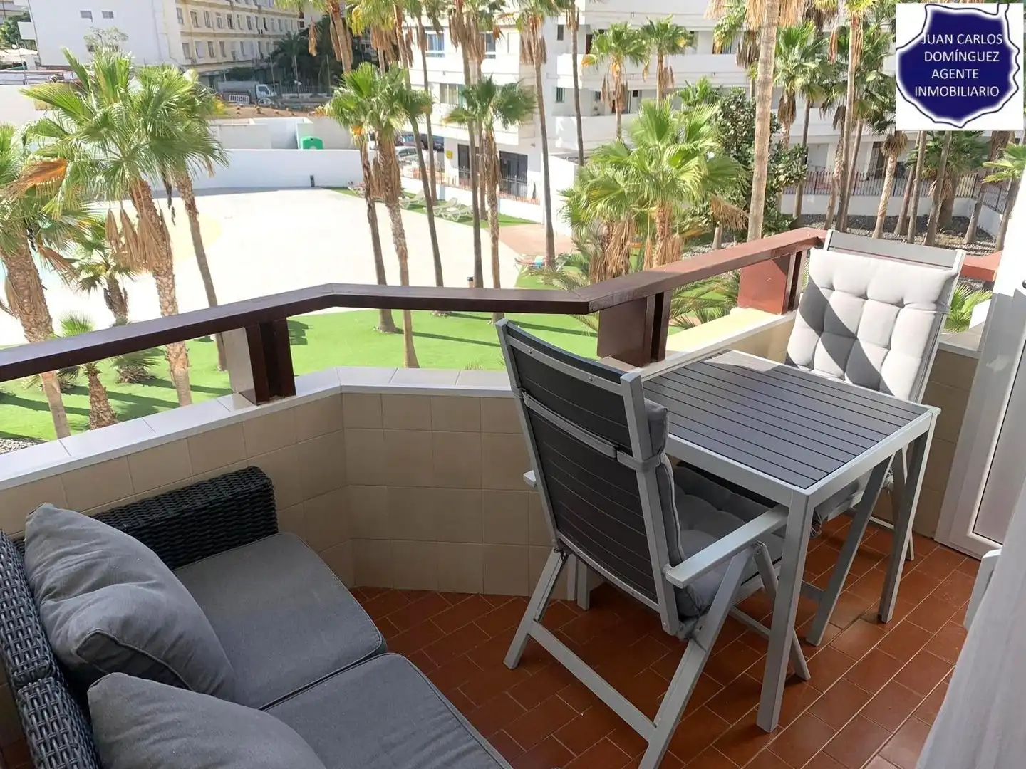 Terrace of Apartments for sale in San Bartolomé de Tirajana  with Air Conditioner, Terrace and Furnished