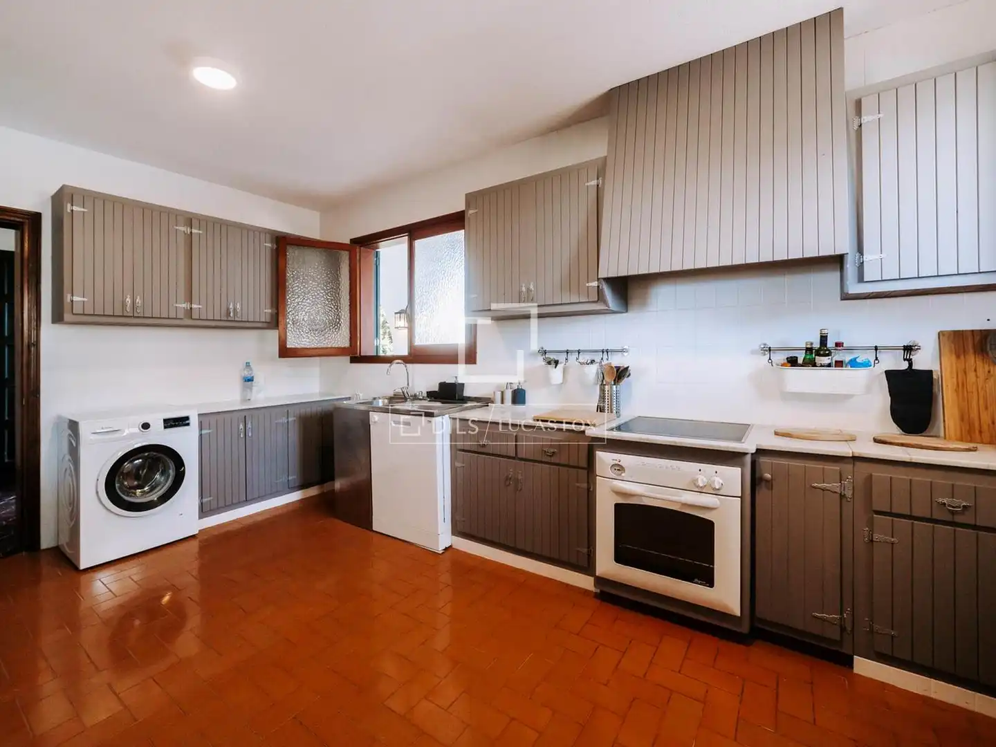 Cocina de Casa o chalet de alquiler en Lloret de Mar con Aire acondicionado, Calefacción y Jardín privado