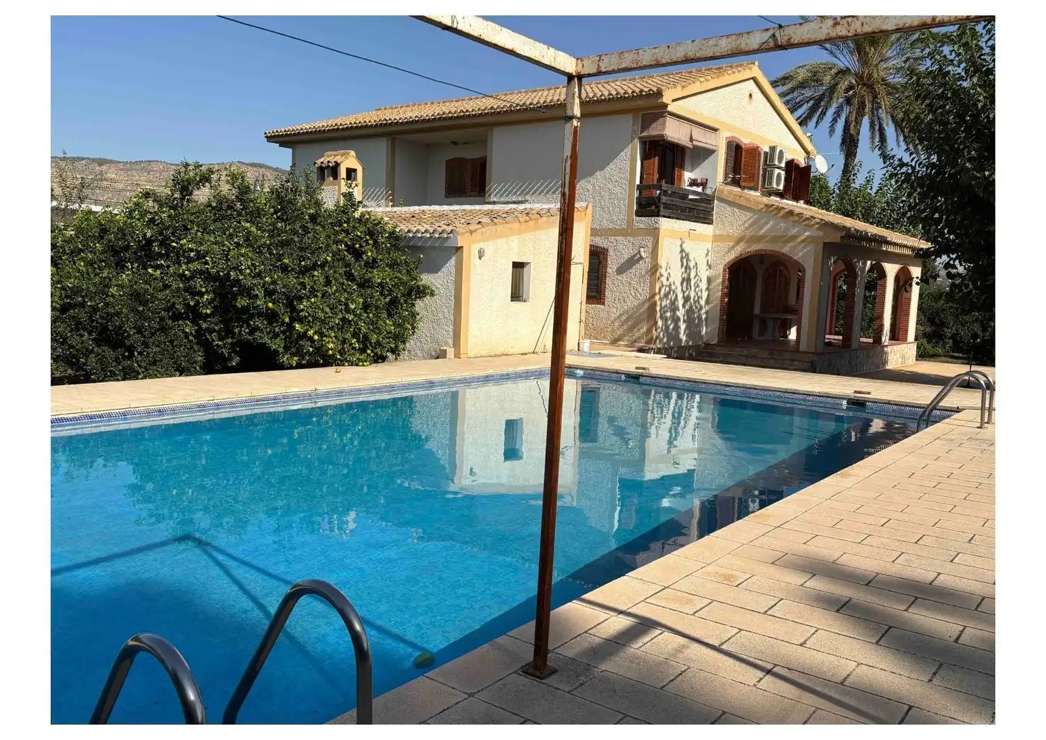 Piscina de Finca rústica en venda en Alhama de Murcia amb Jardí privat, Terrassa i Traster