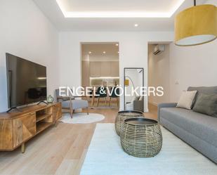 Living room of Apartment for sale in  Madrid Capital  with Air Conditioner and Balcony