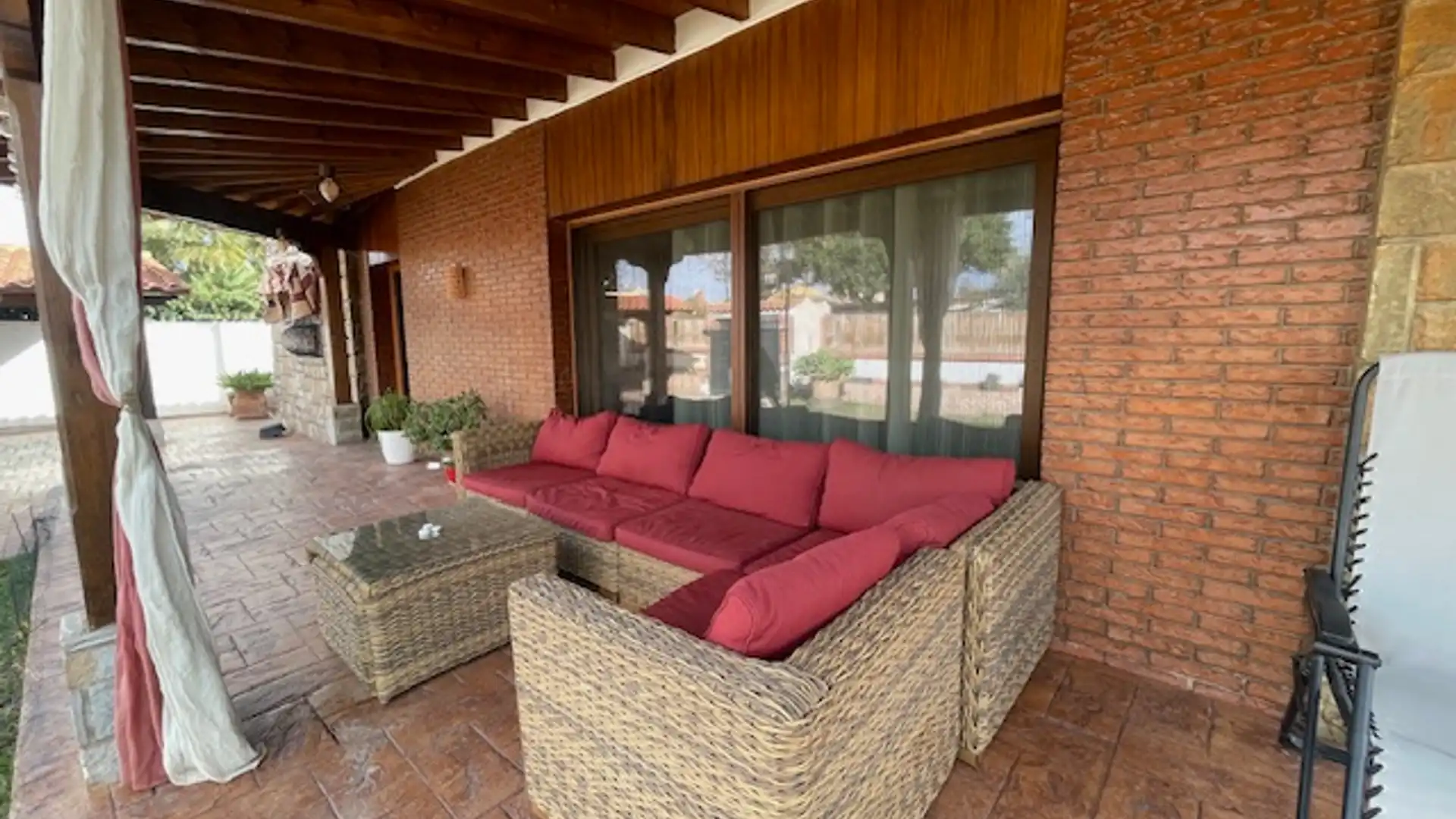 Terraza de Casa o chalet en venta en San Vicente del Raspeig / Sant Vicent del Raspeig con Aire acondicionado, Calefacción y Jardín privado