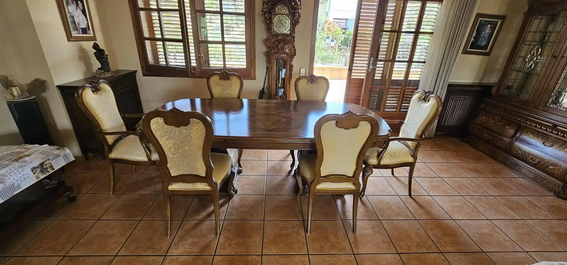 Dining room of Houses for sale in Mataró  with Air Conditioner, Heating and Terrace