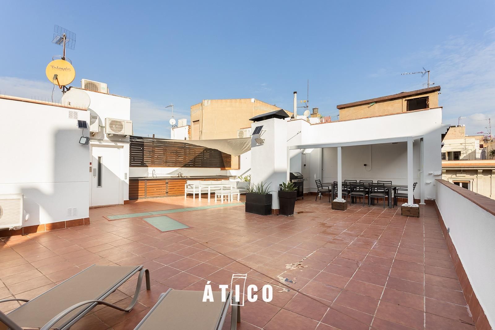 Terrace of Attic for sale in  Barcelona Capital  with Air Conditioner, Heating and Terrace