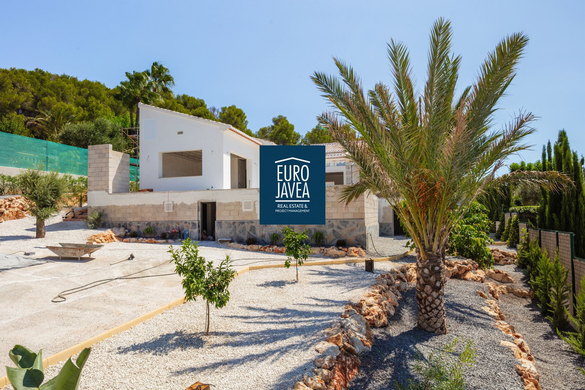 Vista exterior de Casa o chalet en venta en Jávea / Xàbia con Aire acondicionado, Jardín privado y Piscina