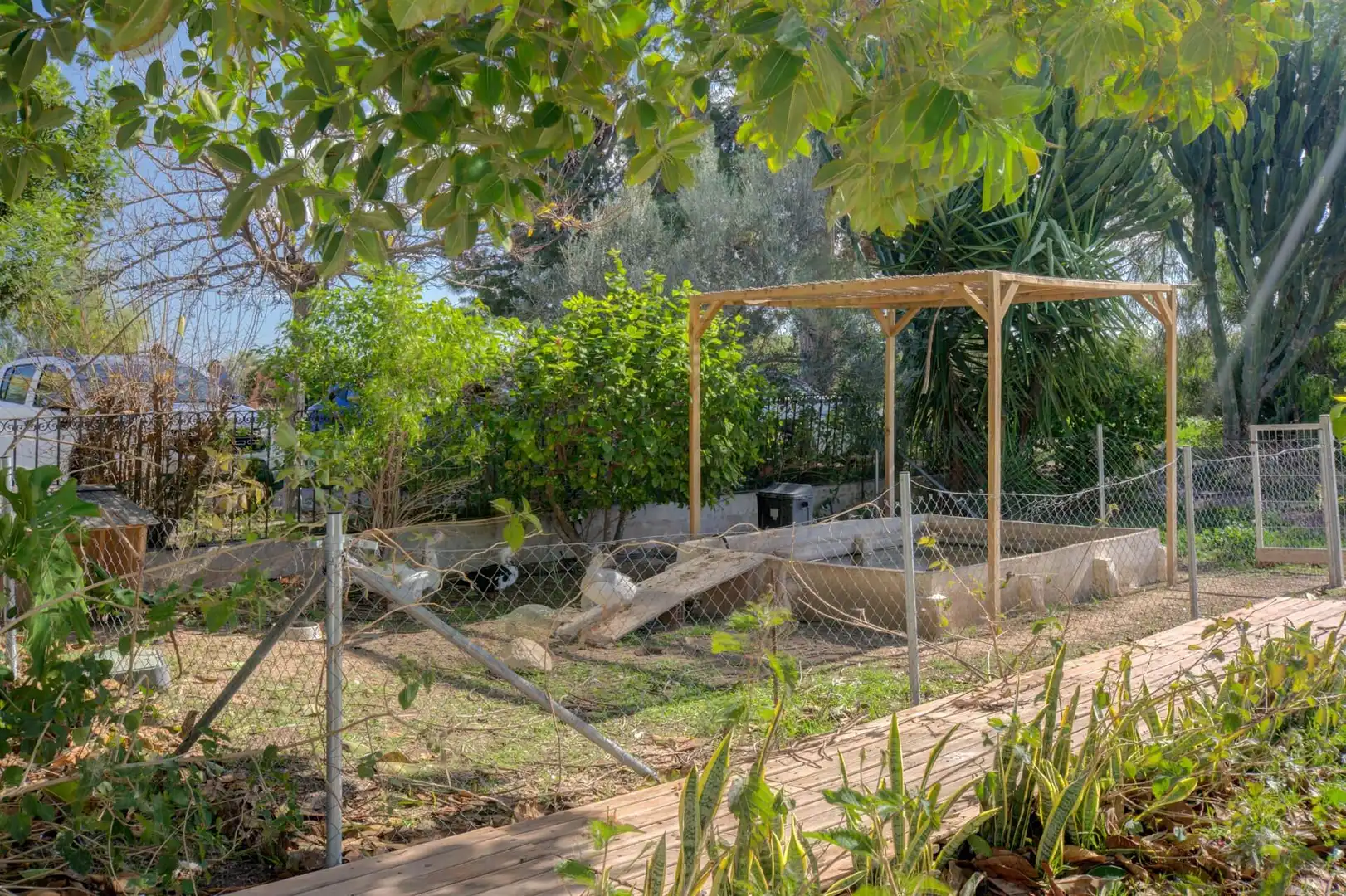 Jardín de Casa o chalet en venta en Elche / Elx con Calefacción, Jardín privado y Terraza