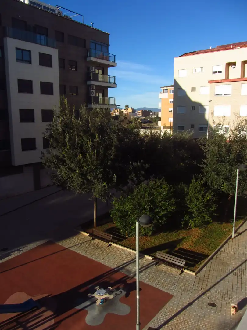 Exterior view of Flat for sale in Castellón de la Plana / Castelló de la Plana  with Air Conditioner, Storage room and Furnished