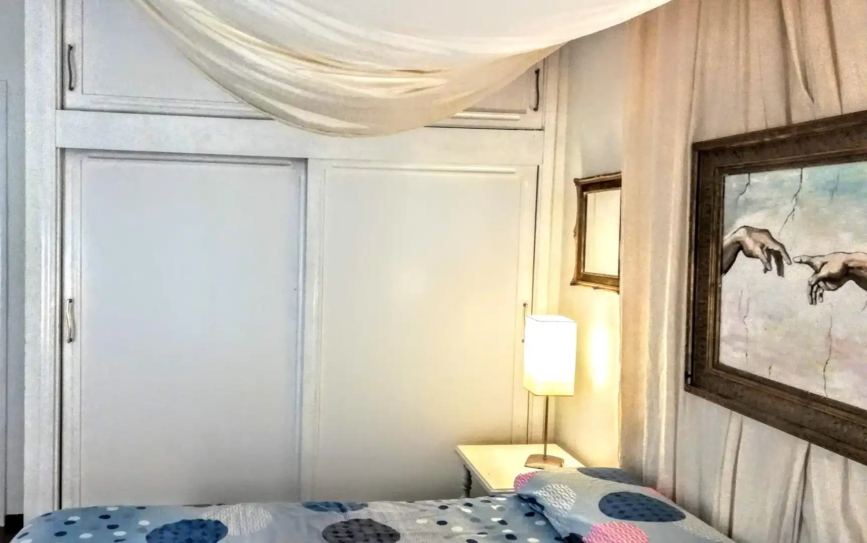 Schlafzimmer von Wohnungen zur Miete in San Bartolomé de Tirajana mit Klimaanlage, Privatgarten und Terrasse
