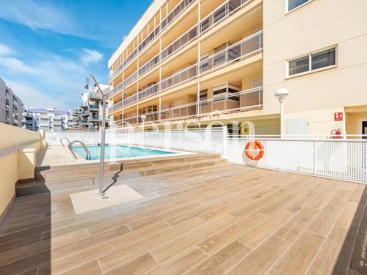 Schwimmbecken von Wohnung zum Verkauf in Moncofa mit Klimaanlage, Heizung und Terrasse