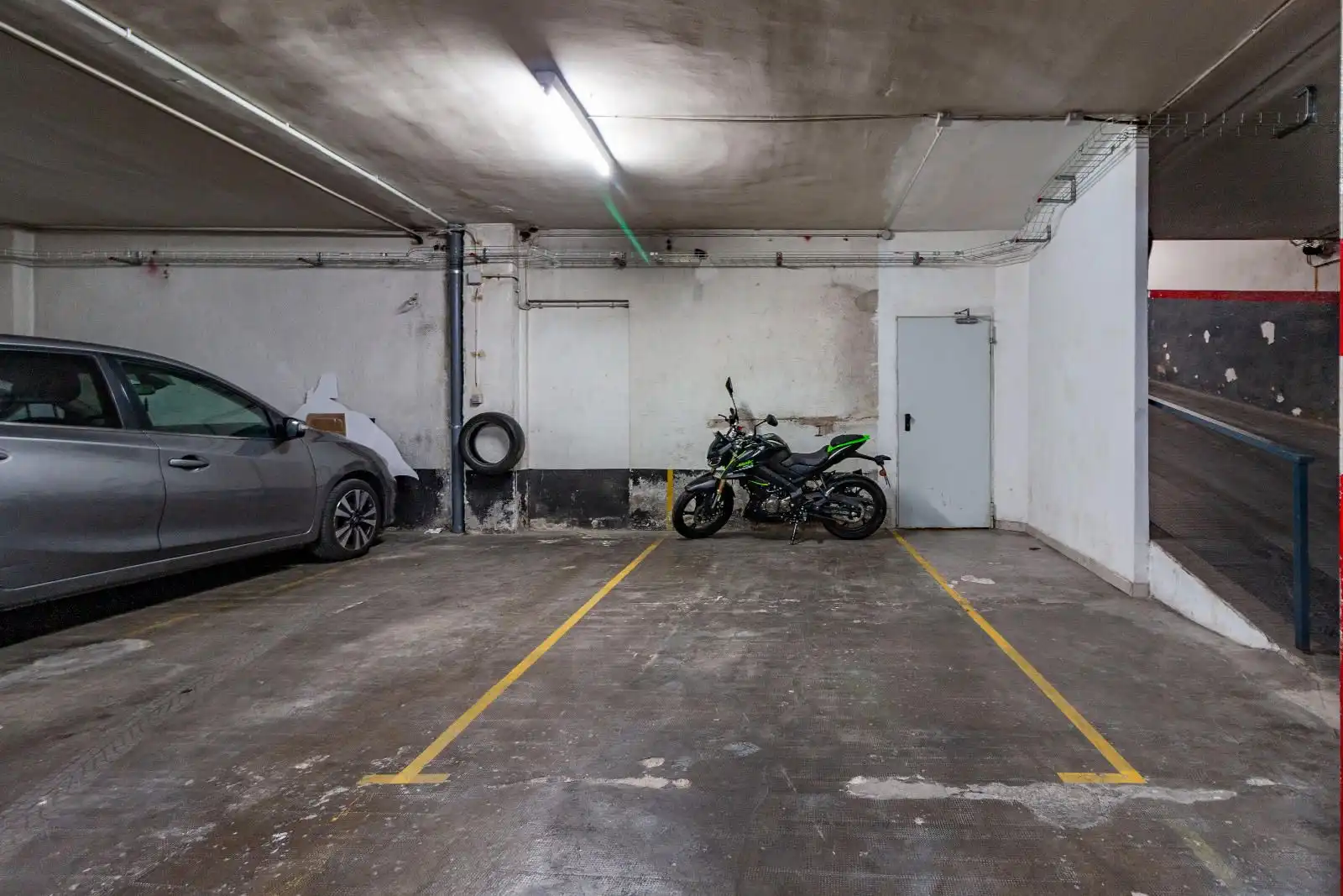 Parkplatz von Wohnung zum Verkauf in Sabadell mit Heizung, Parkett und Terrasse