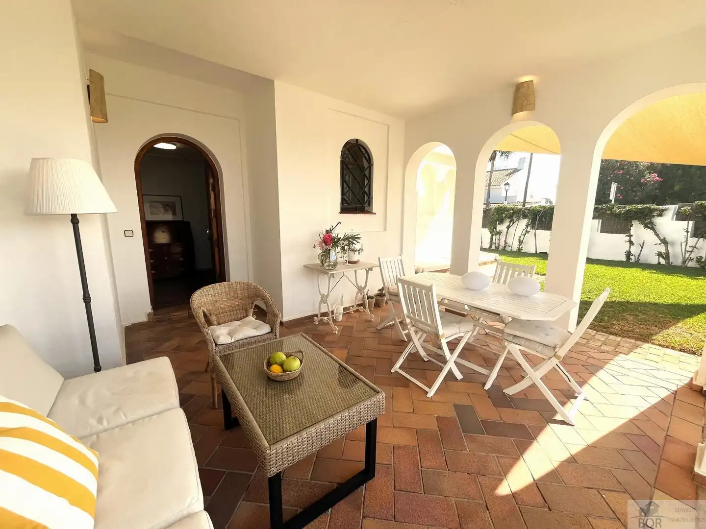 Terraza de Casa o chalet de alquiler en El Puerto de Santa María con Aire acondicionado, Calefacción y Terraza