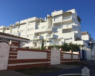 Exterior view of Duplex for sale in La Antilla  with Terrace and Swimming Pool