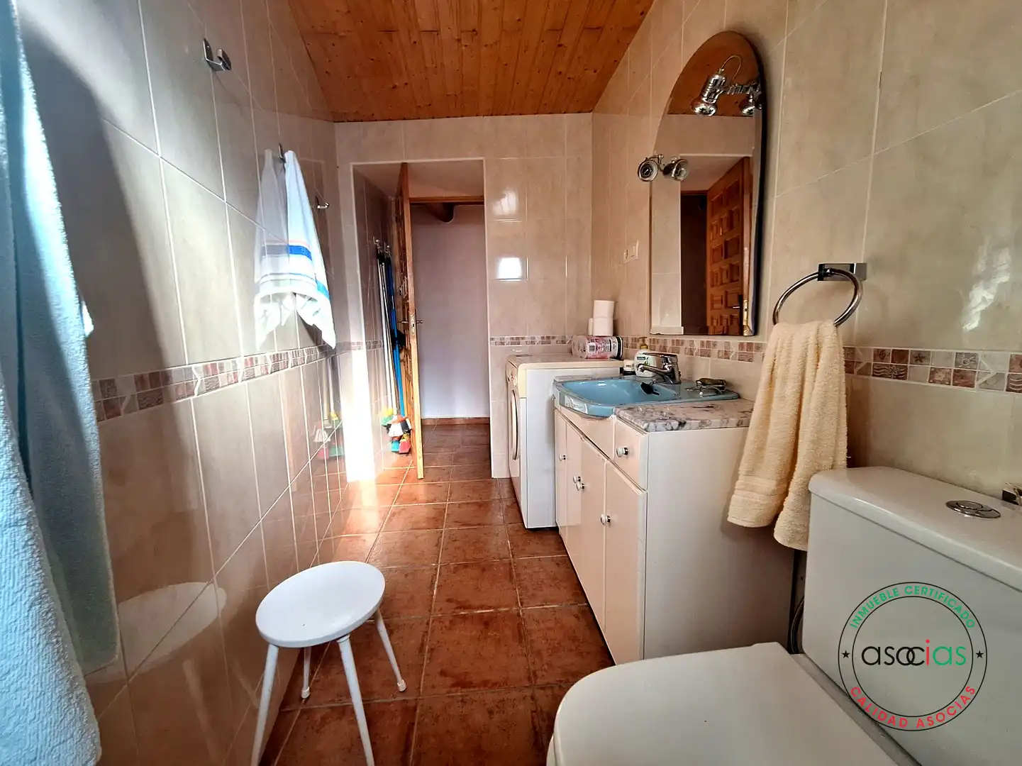 Bany de Casa o xalet en venda en Vallecillo amb Jardí privat