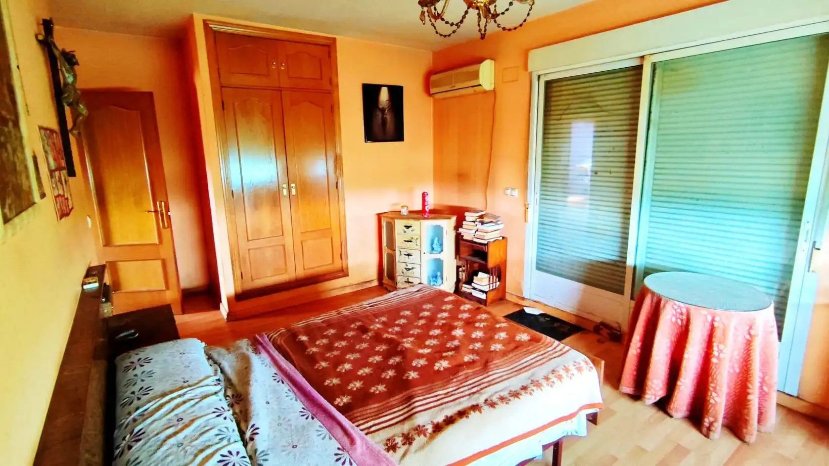Habitación de Finca rústica en venta en Carcaboso con Aire acondicionado, Calefacción y Jardín privado