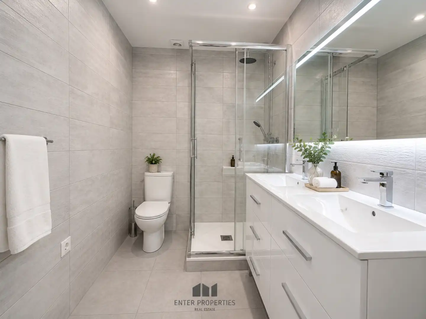 Baño de Finca rústica en venta en Benitachell / El Poble Nou de Benitatxell con Aire acondicionado y Calefacción