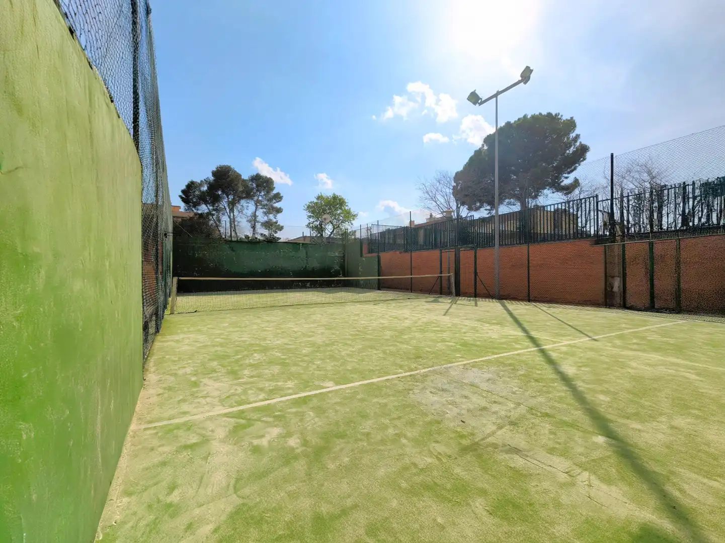 Garden of Flat for sale in Sabadell  with Air Conditioner, Heating and Parquet flooring