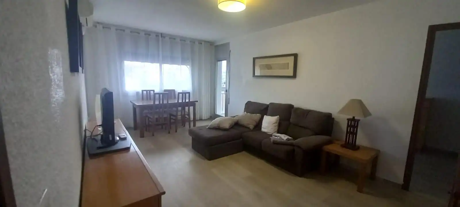 Sala de estar de Piso de alquiler en Rubí con Aire acondicionado, Terraza y Amueblado