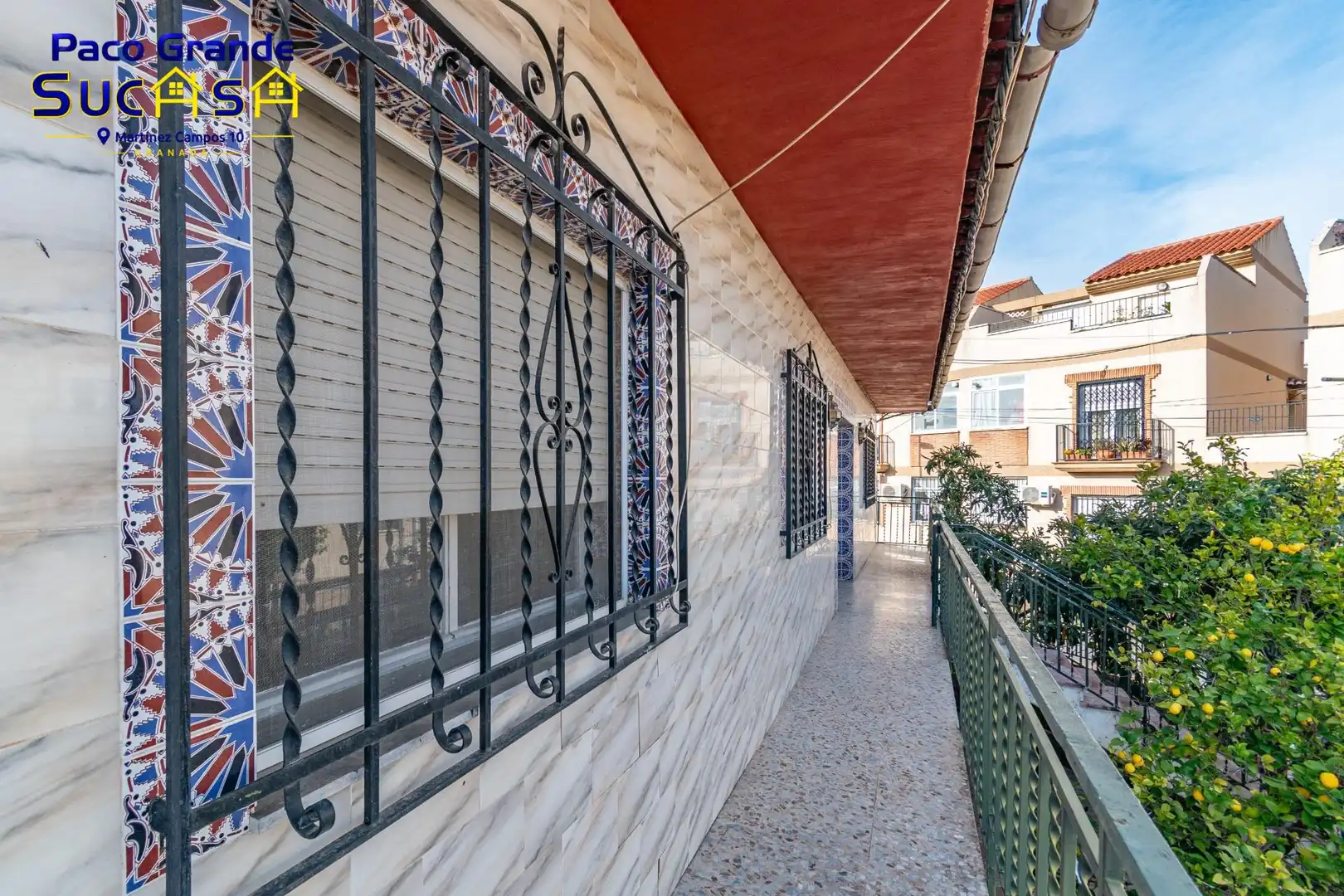 Vista exterior de Casa o chalet en venta en Vegas del Genil con Calefacción, Jardín privado y Terraza