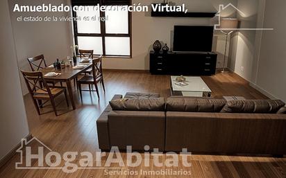 Sala d'estar de Pis en venda en  Valencia Capital amb Aire condicionat
