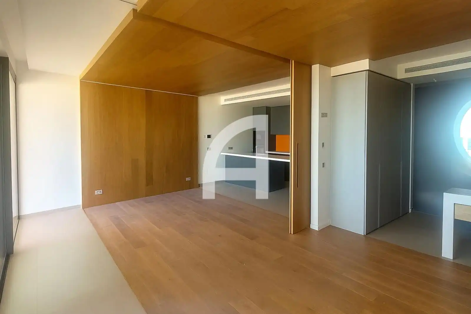 Sala de estar de Piso en venta en Fuengirola con Aire acondicionado, Calefacción y Parquet