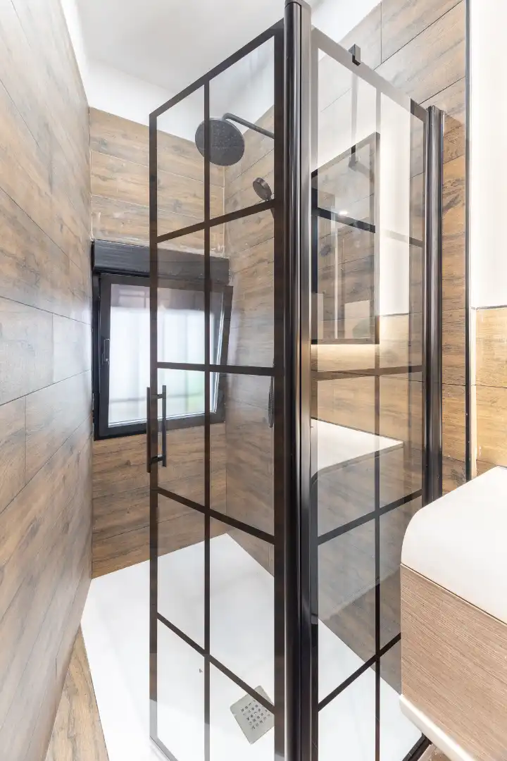 Baño de Apartamento de alquiler en Madrid con Aire acondicionado, Calefacción y Amueblado