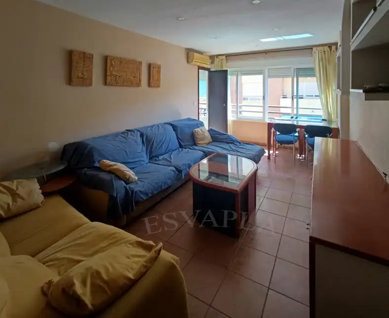 Sala de estar de Piso en venta en Alicante / Alacant con Aire acondicionado, Amueblado y Horno