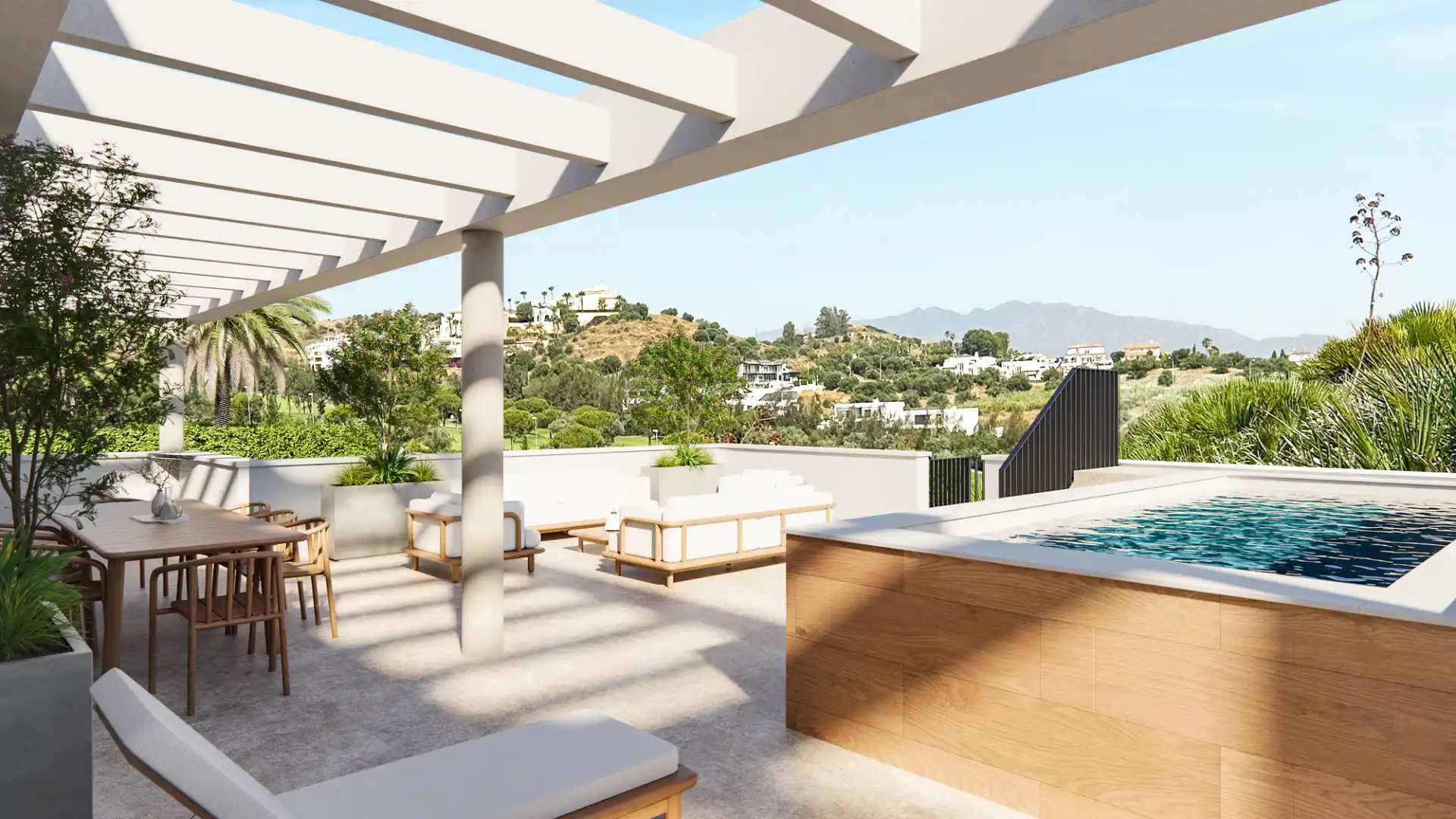 Adosado de obra nueva con piscina en venta en Urbanización Cerrado del Aguila 11, imagen 10