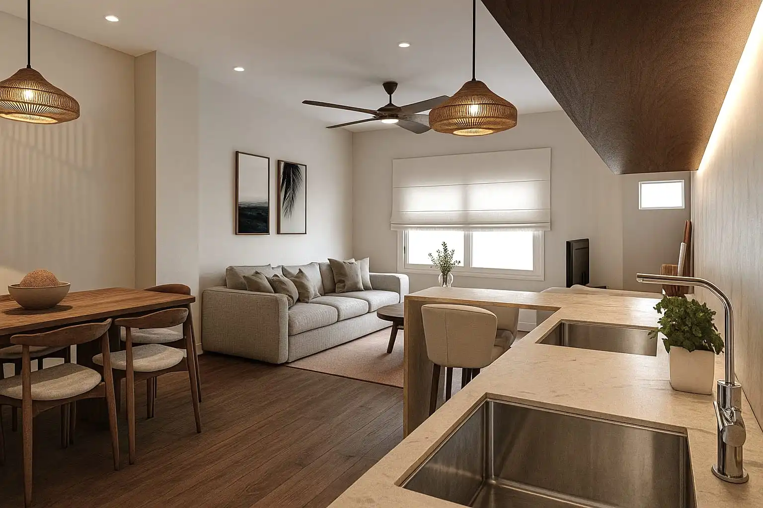 Sala d'estar de Apartament en venda en Murcia amb Aire condicionat