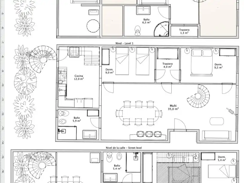 Triplex con giardino in vendita a Cavite 26 D, imagen 3