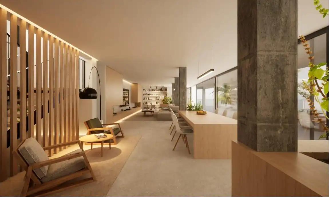 Sala d'estar de Casa o xalet en venda en Almuñécar amb Jardí privat, Terrassa i Piscina