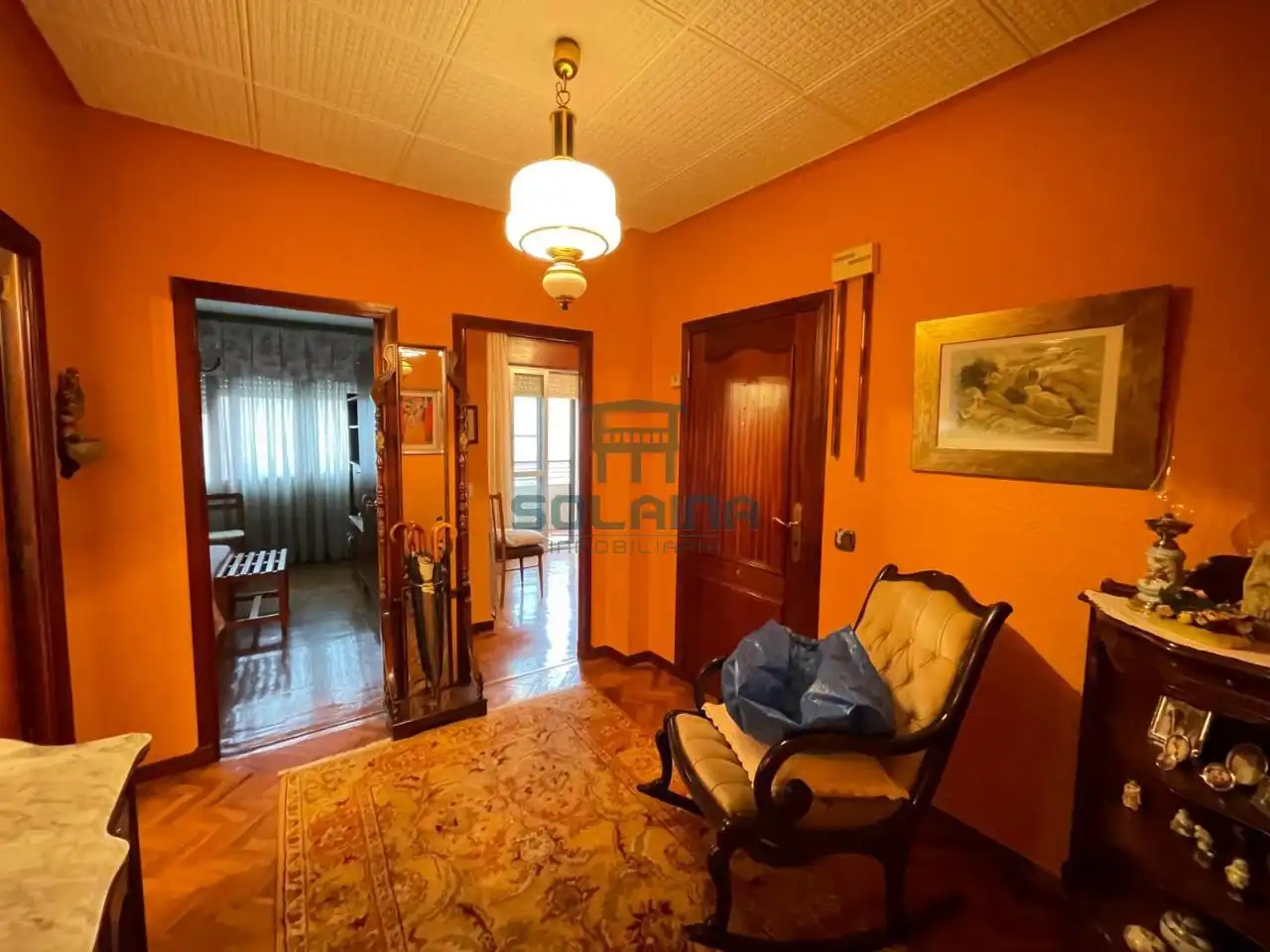 Vista exterior de Piso en venta en Ourense Capital  con Calefacción, Parquet y Balcón
