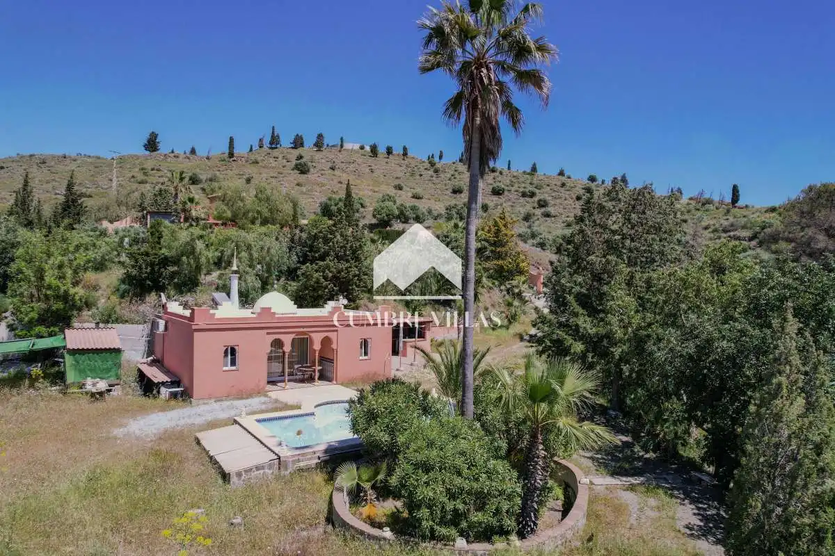 Vista exterior de Finca rústica en venta en Almuñécar con Jardín privado, Terraza y Trastero